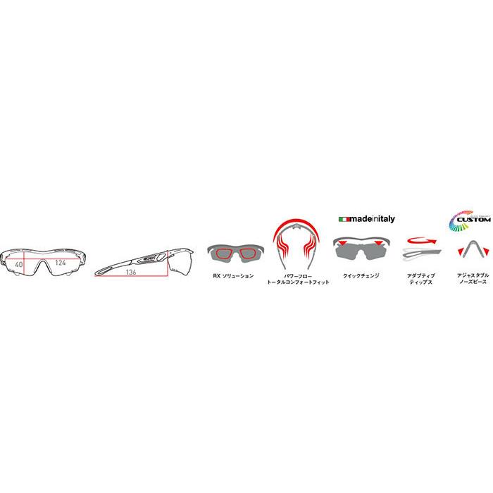 RUDYPROJECT TRALYX SLIM ルディプロジェクト トラリクス スリム イエローフルオグロスフレーム マルチレーザーオレンジレンズの画像