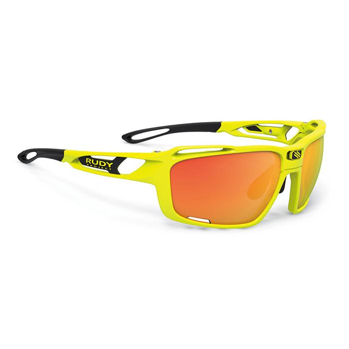 RUDYPROJECT SINTRYX ルディプロジェクト シントリクス イエローフルオグロスフレーム Polar 3FX HDR マルチレーザーオレンジレンズ サングラス ロードバイク