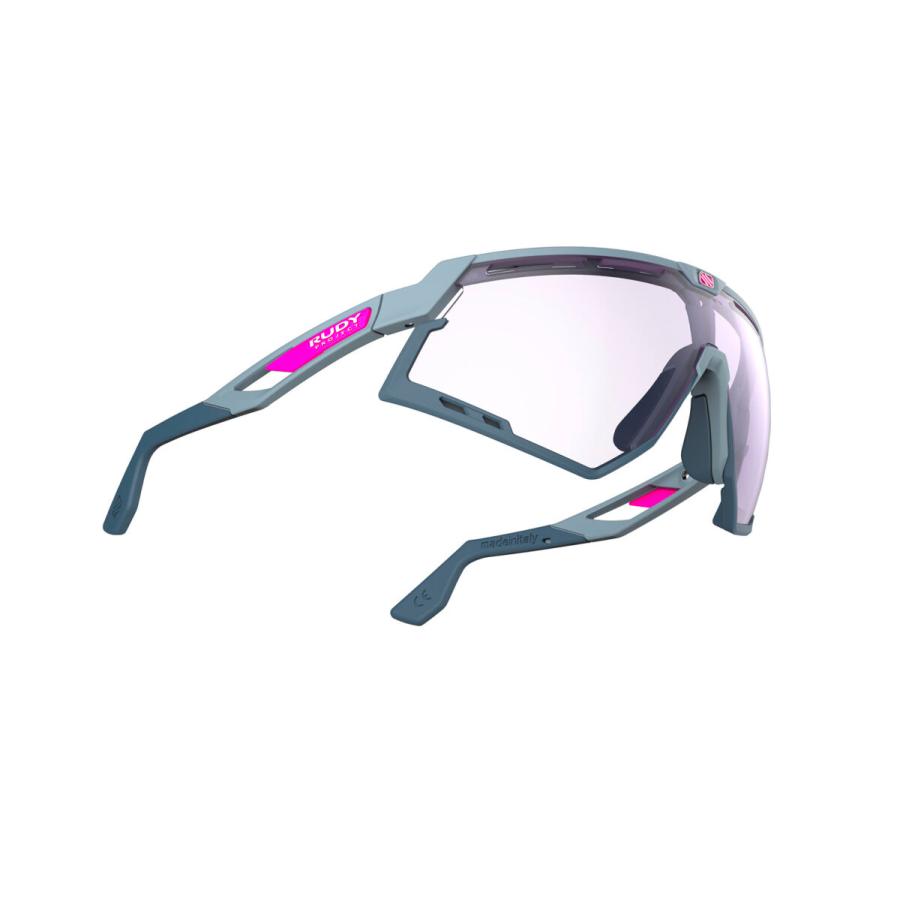 RUDYPROJECT DEFENDER ルディプロジェクト ディフェンダー グレイシャー マットフレーム / バンパー アヴィオ インパクトX 2調光レーザーパープルレンズ_2