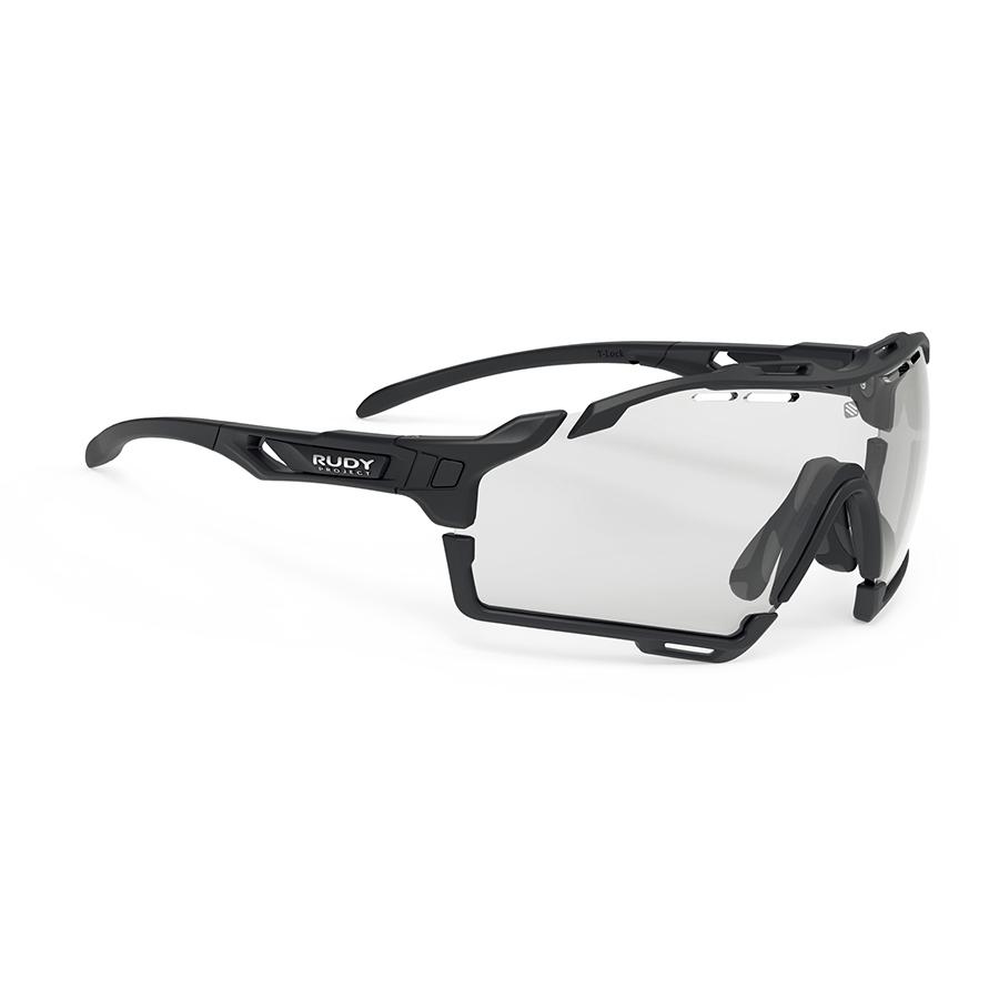 RUDYPROJECT CUTLINE ルディプロジェクト カットライン マットブラックフレーム インパクトX2 調光ブラックレンズ サングラス ロードバイク