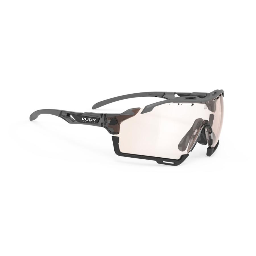 RUDYPROJECT CUTLINE ルディプロジェクト カットライン クリスタルアッシュフレーム インパクトX2 調光レーザーブラウンレンズ