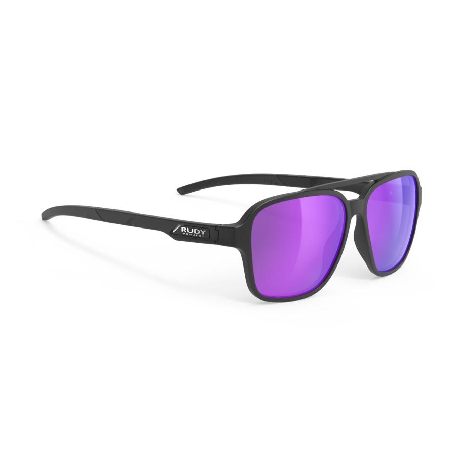 RUDYPROJECT CROZE ルディプロジェクト クローゼ ブラックマットフレーム マルチレーザーバイオレットレンズ