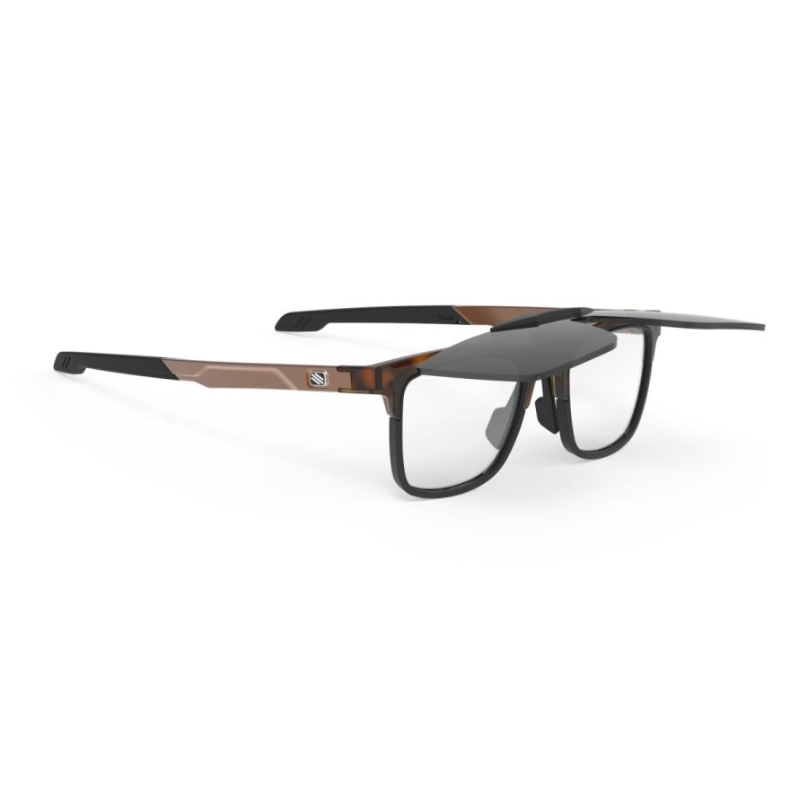 RUDYPROJECT INKAS FLIP-UP FULLRIM ルディプロジェクト インカス フリップアップ フルリム デミタートルグロスフレーム レーザーブラックレンズ