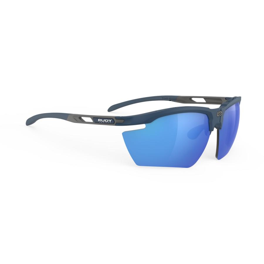 RUDY PROJECT - RUDYPROJECT MAGNUS ルディプロジェクト マグナス ブルーネイビーマットフレーム マルチレーザーブルーレンズ スポーツアクセサリー-スポーツ-スポーツサングラス