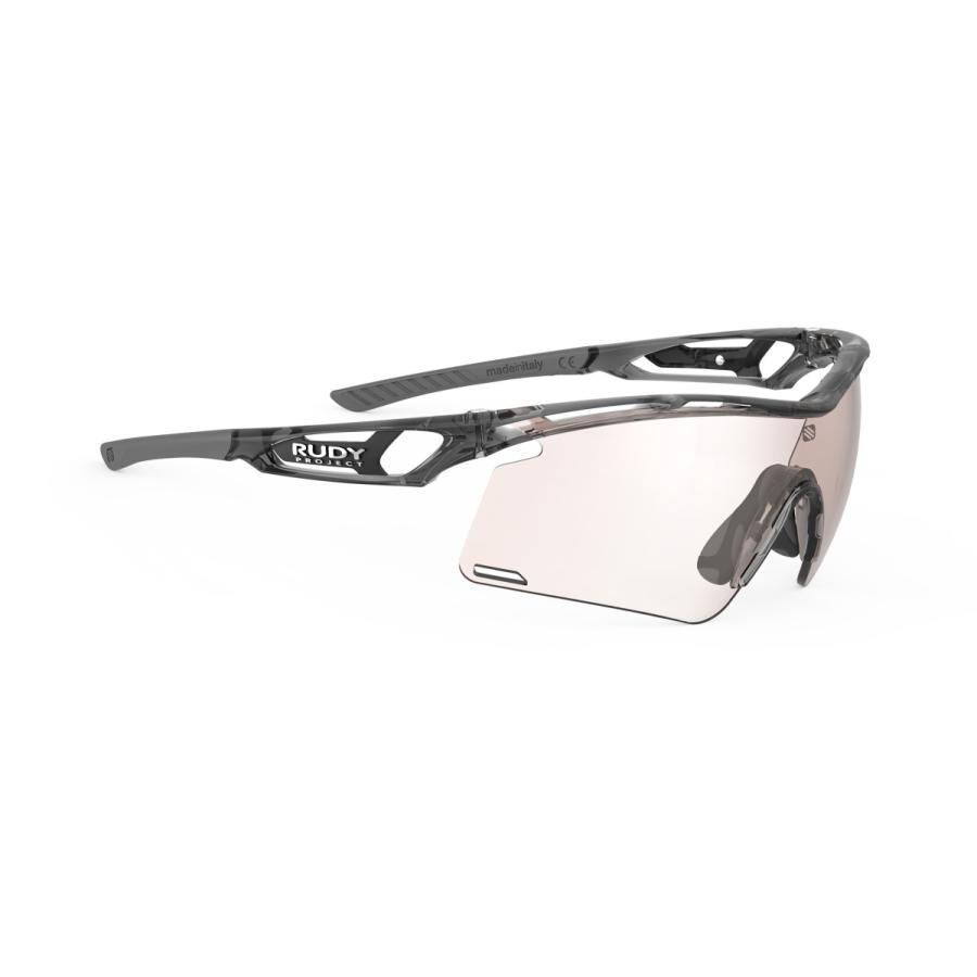 RUDYPROJECT TRALYX+ ルディプロジェクト トラリクス プラス クリスタルアッシュフレーム インパクトX2 調光レーザーブラウンレンズ