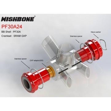 WISHBONE ウィッシュボーン PF30A24 ボトムブラケット ロード
