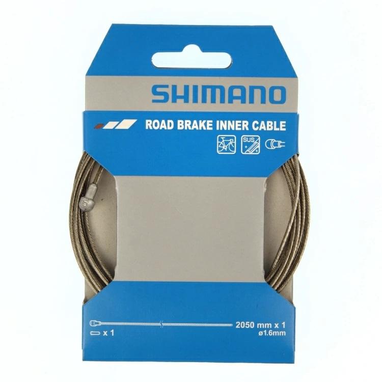 SHIMANO シマノ Y80098330 STAINLESS ROAD BRAKE INNER CABLE 2050mm ステンレスロードブレーキインナーケーブル SUS用 ロードバイク｜cozybicycle