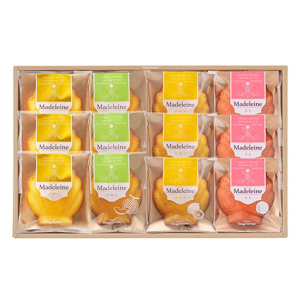 焼き菓子 スイーツ お中元 出産内祝い お菓子 菓子折り 法事 お供え 日持ち のし対応 個包装 夏のマドレーヌ（12個入） 銀座コージーコーナー | 銀座コージーコーナー | 02