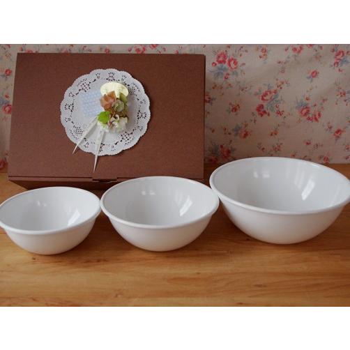 野田琺瑯 ホワイトボール おまかせラッピング付 Cozymomオリジナル