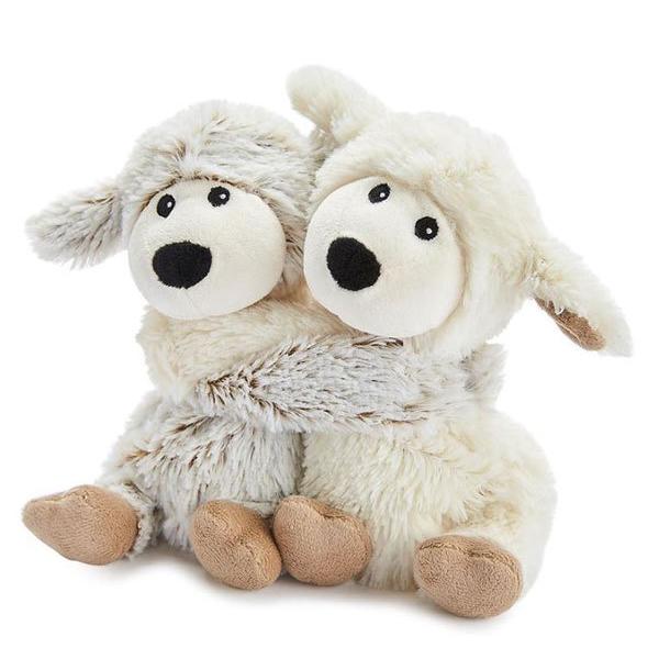 あすつく対応 Warmies ウォーマ Hug She 1 ヒツジ Warm Hugs かわいい 湯たんぽ2体セット 湯たんぽ あたたか ぬいぐるみ 簡易ラッピング付き 76 以上節約