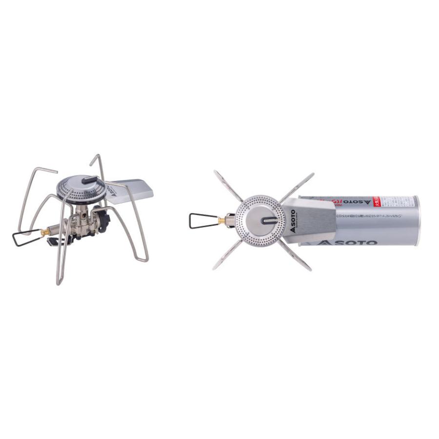 SOTO シングルバーナー ST-340 range ＆ ミニマルワークトップ Amazon | SOTO レギュレーターストーブ Range(レンジ) ST-340+