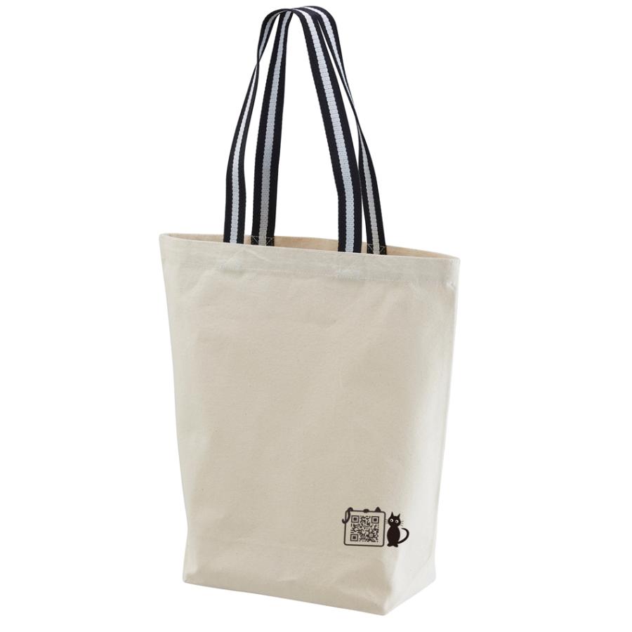 CAPTY レギュラーキャンバストートバッグ NO CATS NO LIFE カプティ 10L H37xW24xD12cm 1460 かわいい おしゃれ シンプル ワンポイント |  | 09