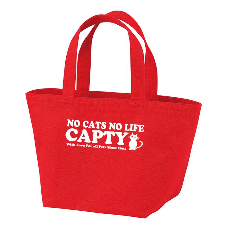 ヘビーキャンバスランチバッグ  NO CATS NO LIFE  H21ｘW20ｘD17cm CAPTY カプティ |  | 13