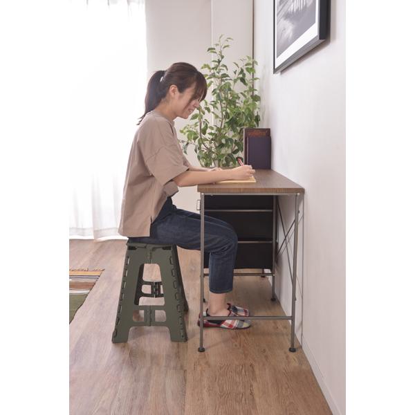 クラフタースツール LLサイズ 踏み台 脚立 クラフタースツール折りたたみ 折り畳み ステップ ステップ台 折り畳み踏み台 子供 キャンプ アウトドア 掃除 軽い | 東谷 | 06