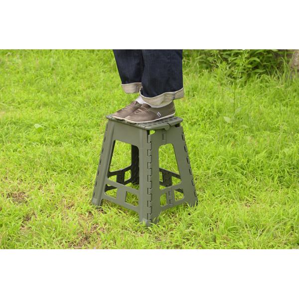 クラフタースツール LLサイズ 踏み台 脚立 クラフタースツール折りたたみ 折り畳み ステップ ステップ台 折り畳み踏み台 子供 キャンプ アウトドア 掃除 軽い | 東谷 | 09