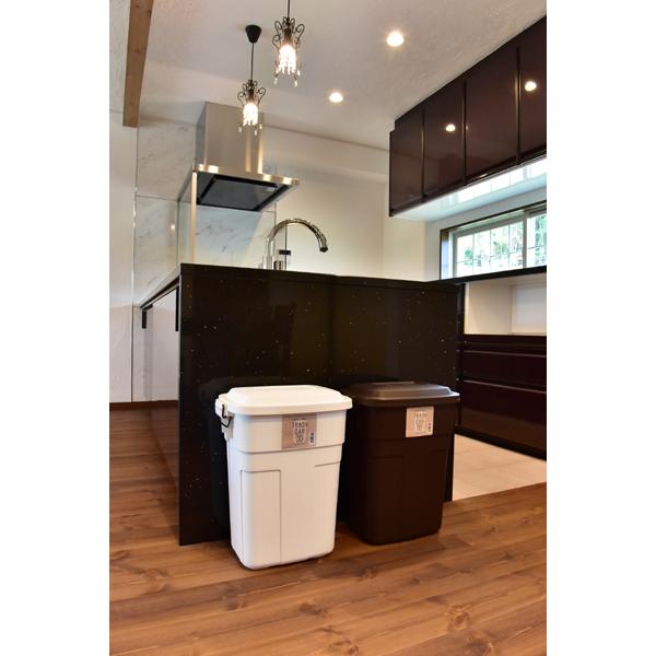 トラッシュカン30L 東谷 ダストボックス　ゴミ箱　ライトファニチャー　屋外　屋内　シンプル　ナチュラル　日本製 | 東谷 | 04