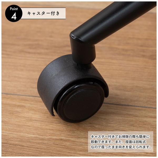 オフィスチェア 昇降機能付 キャスター付き ソフトレザー 木目調 デスクチェア パソコンチェア イス 椅子 ＰＣチェア おしゃれ シンプル モダン 回転チェア | 東谷 | 05