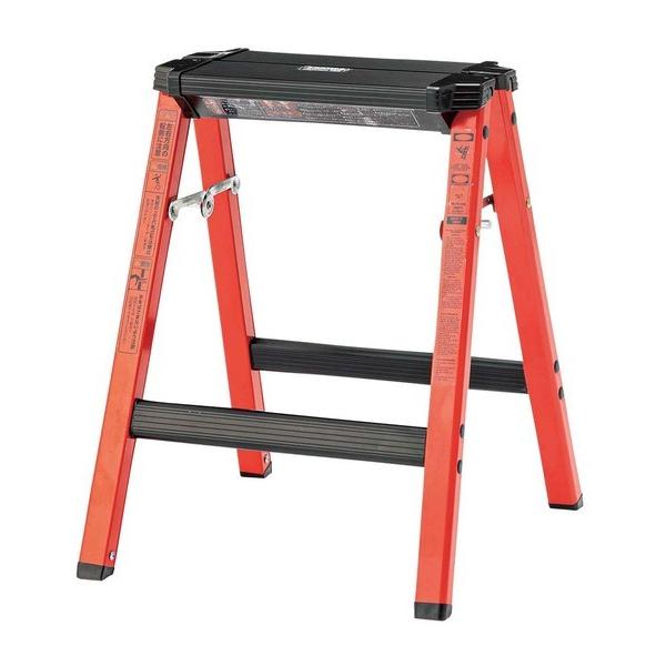 ステップスツール H アルミ 脚立 花台 ポップ シンプル かっこいい かわいい 小さい 洗車台 軽量 コンパクト 便利 昇降台 折りたたみ 軽い PC-706 | 東谷