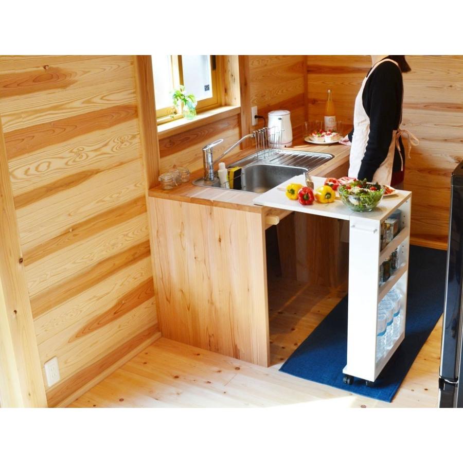 キッチン 作業台 高さ85cm コンパクトに折りたたみできる薄型 キッチン 作業台 高さ85cm コンパクトに折りたたみできる薄型