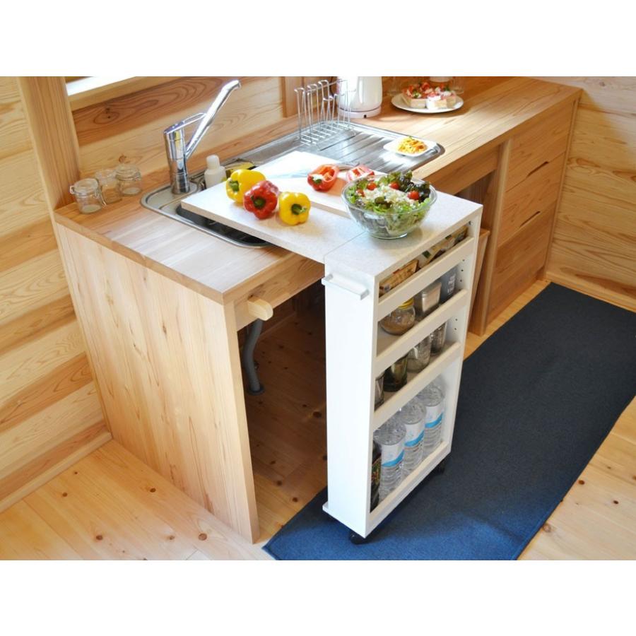 キッチン 作業台 高さ85cm コンパクトに折りたたみできる薄型 キッチン 作業台 高さ85cm コンパクトに折りたたみできる薄型