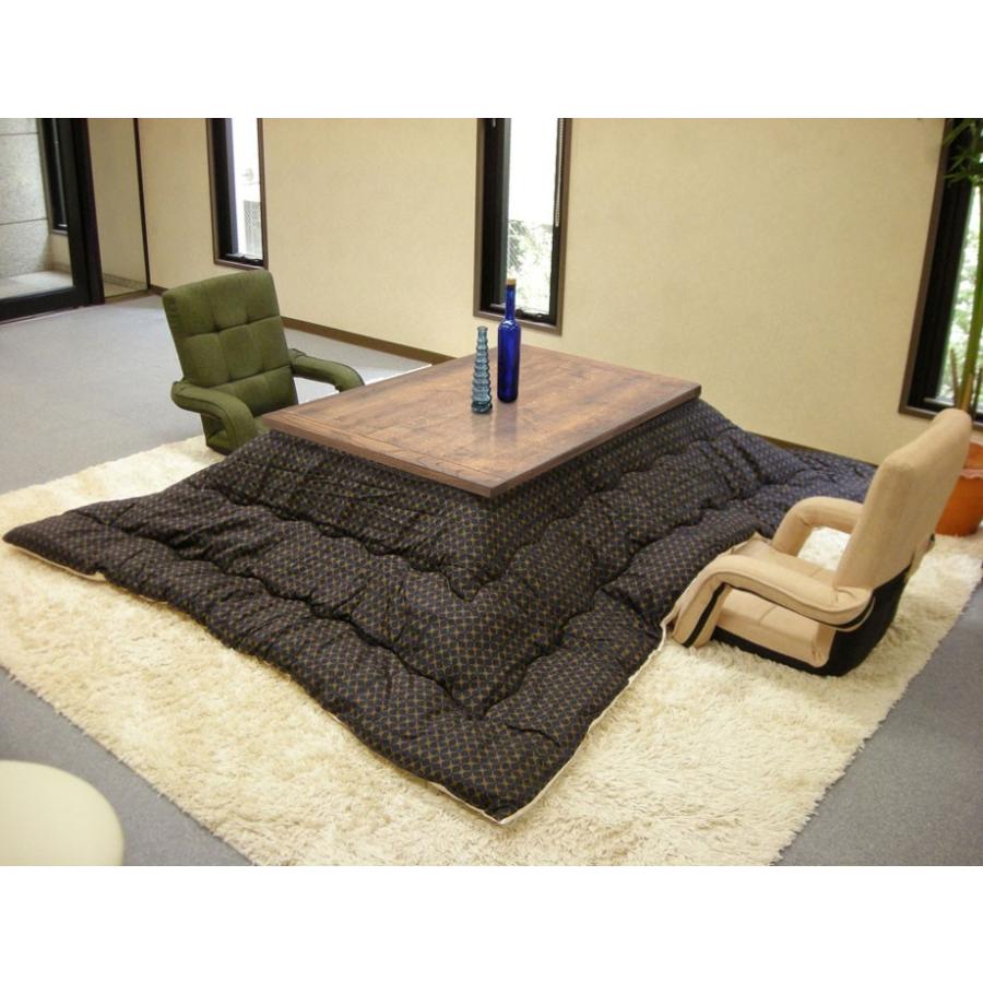 ウッド こたつテーブル Bran［ブラン］ 120cm幅 ダークブラウン : 家具