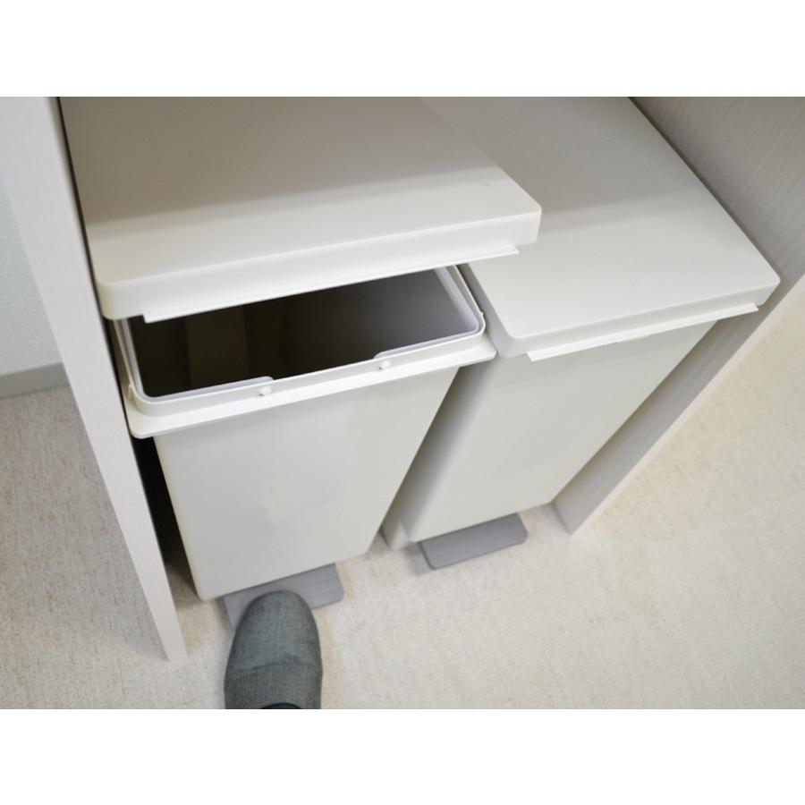 家電とダストボックスをまとめて収納できるレンジ台 大型オーブン