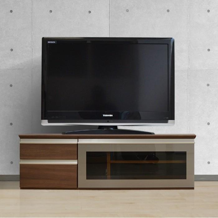 テレビ台 テレビボード ASTY 120cm幅 ウォールナット ナチュラル｜cozyroom｜02