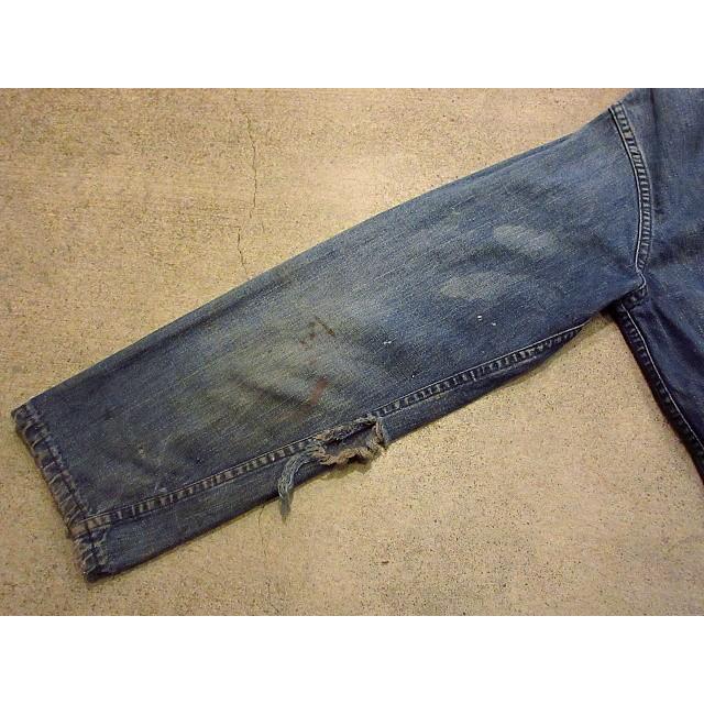 ビンテージ40's☆U.S.NAVY ショールカラーデニムカバーオール