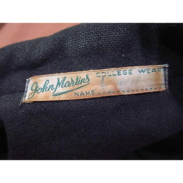 ビンテージ40's☆John Martinsレディーススクールジャケット☆191223n3
