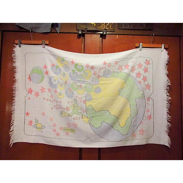 ピーターマックスビーチタオルビンテージサイケヒッピー