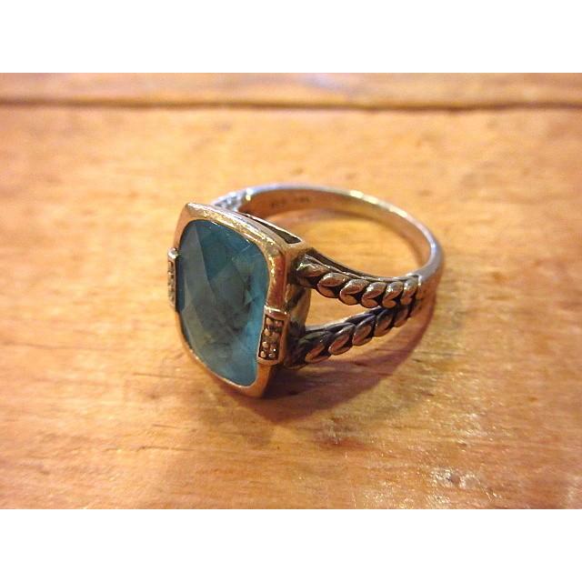 ビンテージ★ki石付きスターリングシルバーリング★200104s3-rng 指輪水色ストーン925 14K :200104s3-rng:COZY  VINTAGE - 通販 - Yahoo!ショッピング