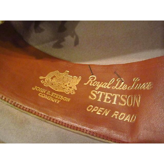 ステットソン　フェドラハット　50s ヴィンテージ　オープンロード ビンテージ50's☆STETSON OPEN ROADフェドラハット7☆200107n3-m-ht