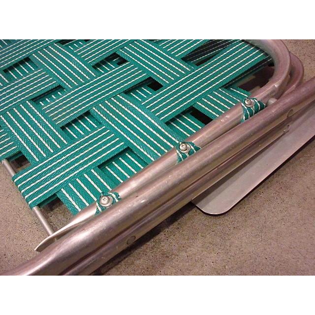 ビンテージ-70's☆アルミアウトドアフォールディングチェアA☆200114f2