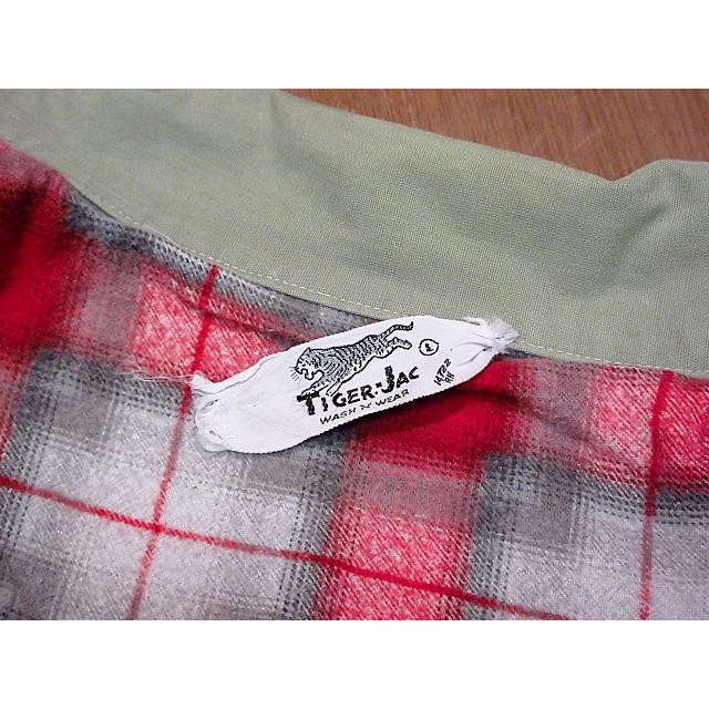 ビンテージ60's☆TIGER-JAC 裏地フランネルスイングトップ Size