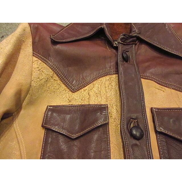 ビンテージ70's☆North Beach Leatherレザー×スウェード ビンテージ70's☆North Beach Leatherレザー×スウェード