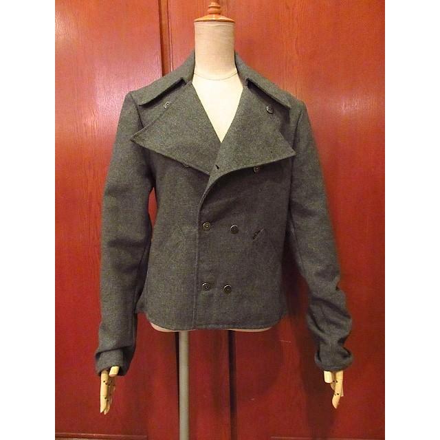 ビンテージ70's☆Levi'sウールライダースジャケットグレー☆200216f1-m