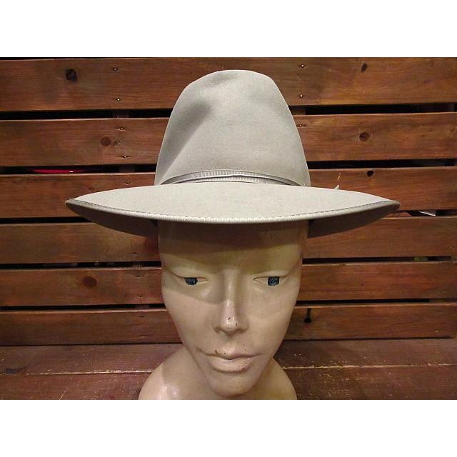 ビンテージ50's☆STETSON OPEN ROADフェドラハットグレー ビンテージ50's☆STETSON OPEN ROADフェドラハットグレー