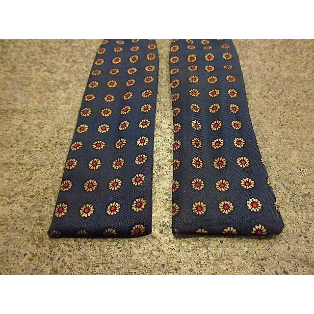 ビンテージ☆BROOKS BROTHERS総柄シルクボウタイ青☆200323s7-nct