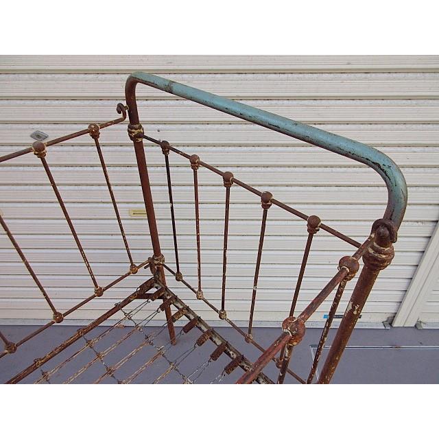 ビンテージ-30's☆アイアンベビーベッド☆200324f2-otfnt 雑貨家具