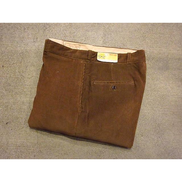 60s 70s コーデュロイパンツ ヴィンテージ W34 ビンテージ60's☆DEADSTOCK SWEET-ORRコーデュロイワークパンツ 34×31