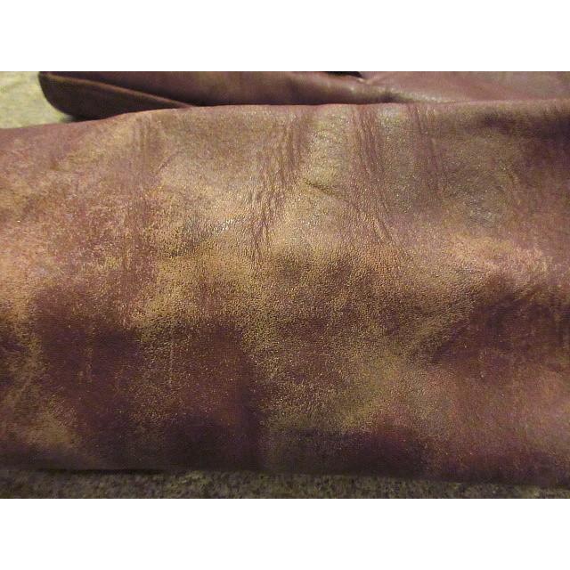 ビンテージ40's50's☆Sportcladホースハイドスポーツジャケット赤茶