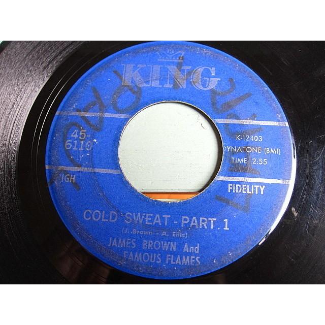 JAMES BROWN And The FAMOUS FLAMES★COLD SWEAT 45-6110★200412f4-rcd-7インチファンク｜cozyvintage