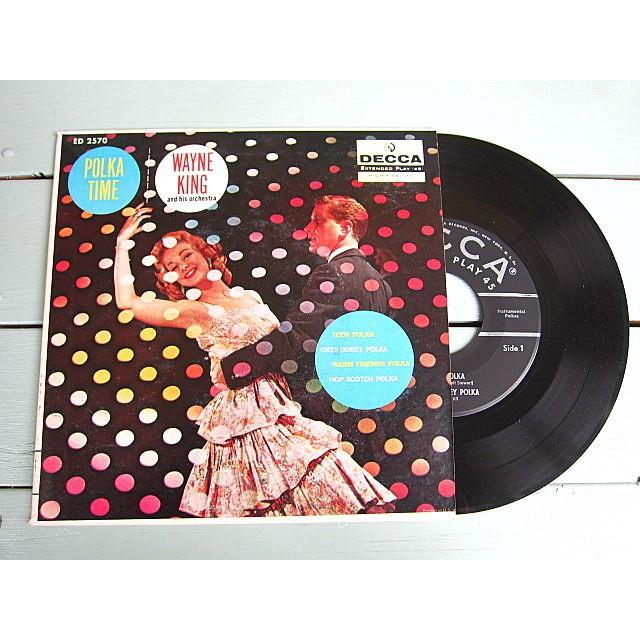 WAYNE KING and his orchestra★POLKA TIME ED 2570★200416f1-rcd-7インチレコードポルカ｜cozyvintage