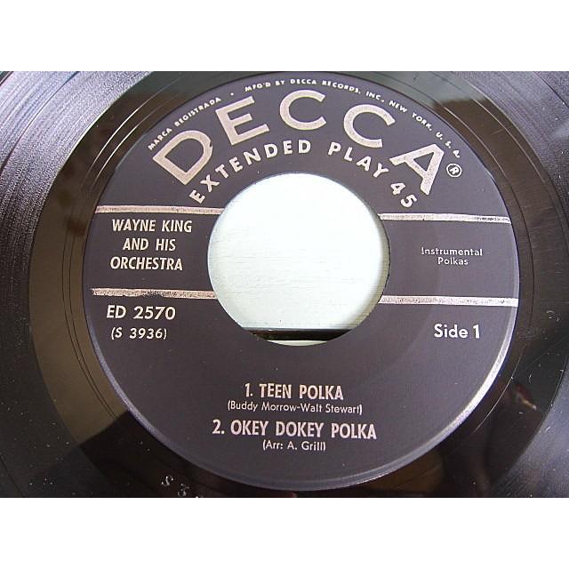 WAYNE KING and his orchestra★POLKA TIME ED 2570★200416f1-rcd-7インチレコードポルカ｜cozyvintage｜02