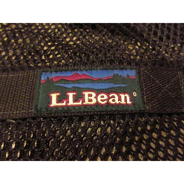 ビンテージ90's☆L.L.Beanメッシュボストンバッグ黒☆200420s7 ビンテージ90's☆L.L.Beanメッシュボストンバッグ黒☆200420s7