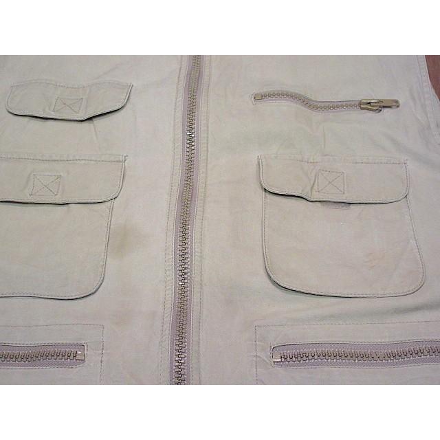 ビンテージ90's☆BANANA REPUBLIC コットンゲームベスト Size XL