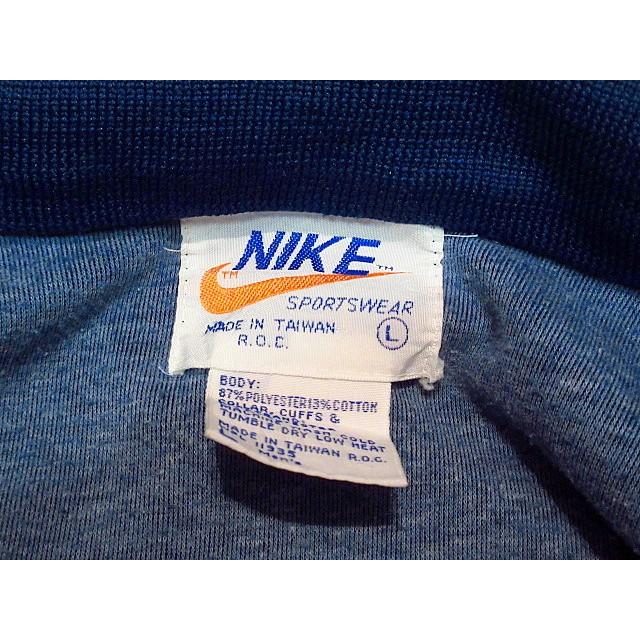 ビンテージ70's☆NIKEオレンジスウォッシュ フルジップジャージ Size L