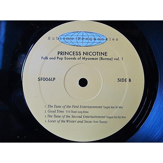 V.A.☆PRINCESS NICOTINE Falk and Pop Sounds of Myanmer(Burma) vol