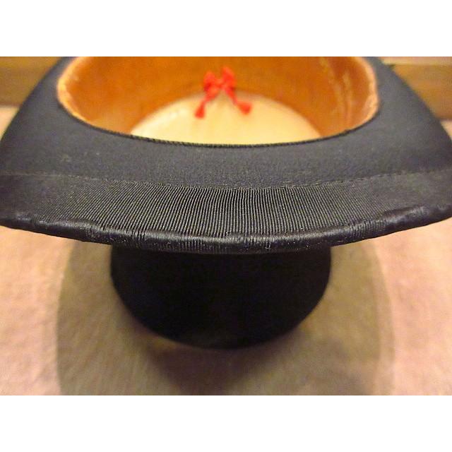 ビンテージ~20's☆DINEENトップハット黒☆200512n5-m-ht-flt
