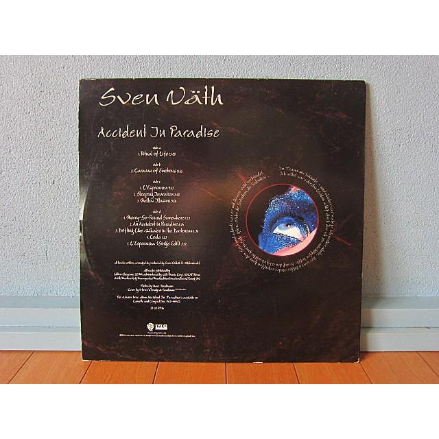Sven Vath☆Accident In Paradise 2LP Warner Bros PRO-A-6492